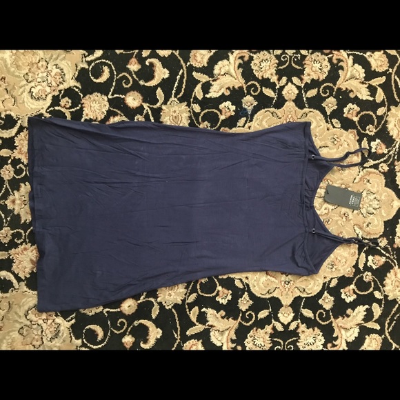 Dark blue Coreal Spaghetti strap dress - Picture 11 of 16